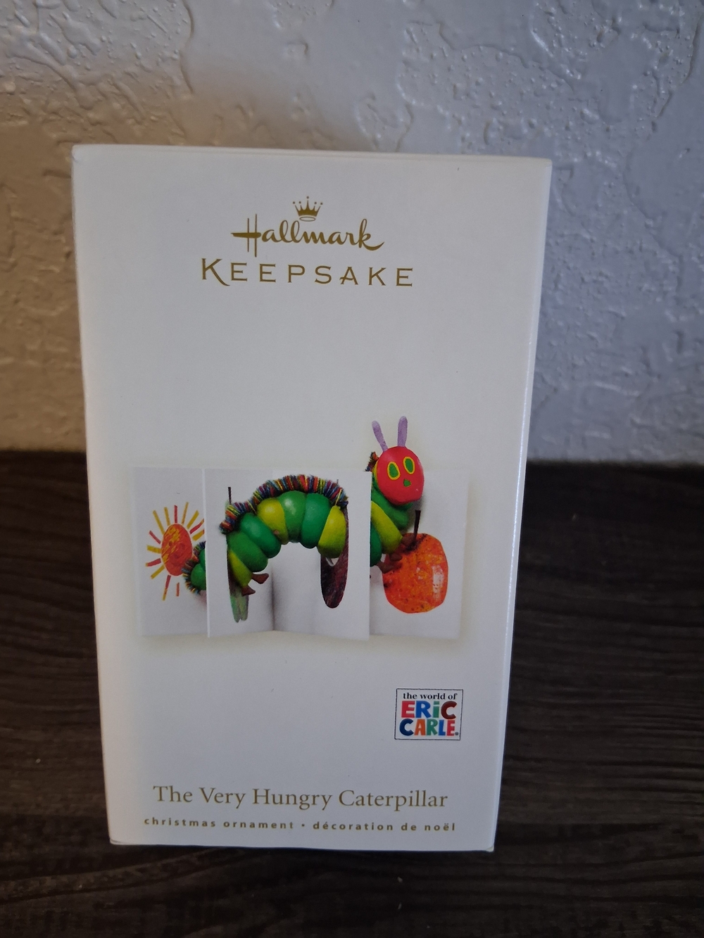 2008 Hallmark Keepsake The Very Hungry Caterpillar Eric Carle Ornament QXI6414
